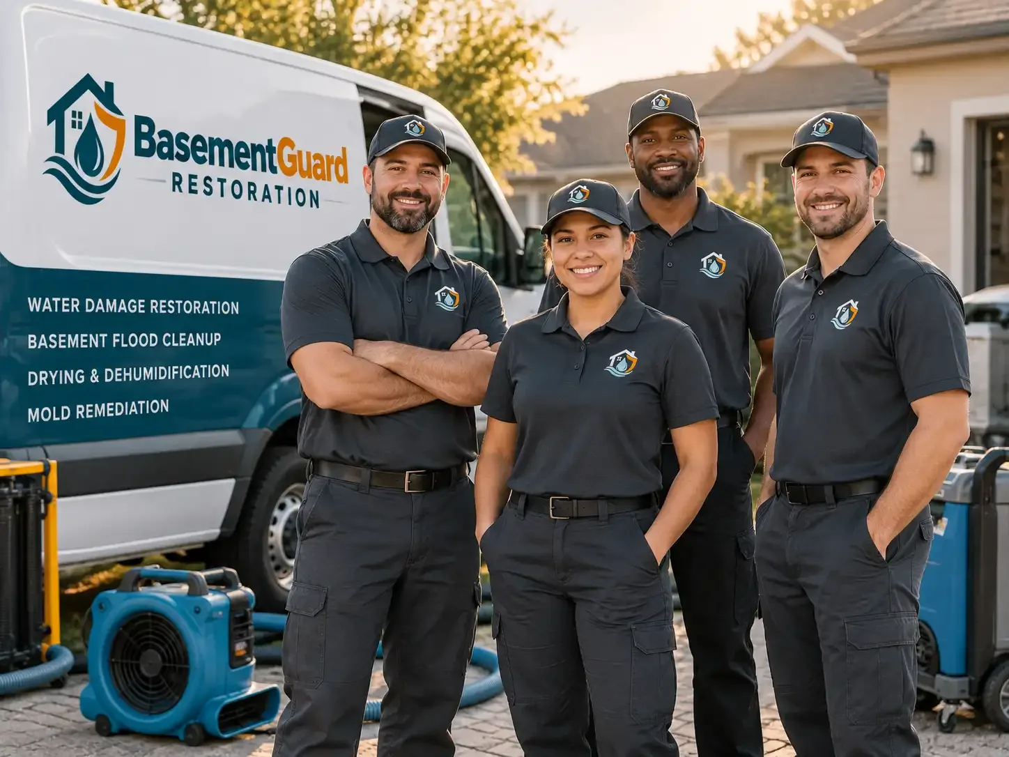 Basement Water Damage Restoration company in Forest, LA